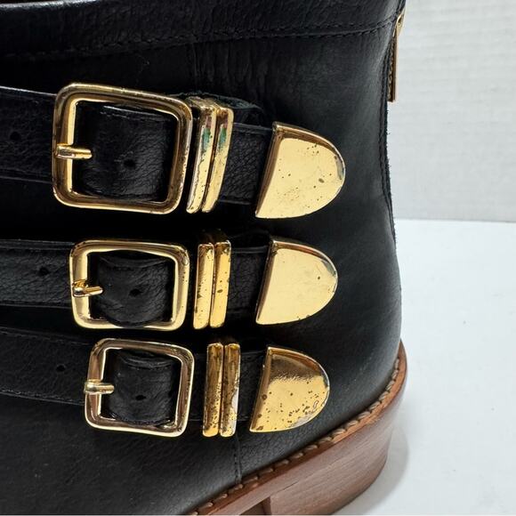 Loeffler Randall leather ankle boots size 8 - Picture 10 of 12